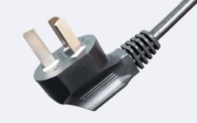 China Standard Three Prong Right Angle Power Cord