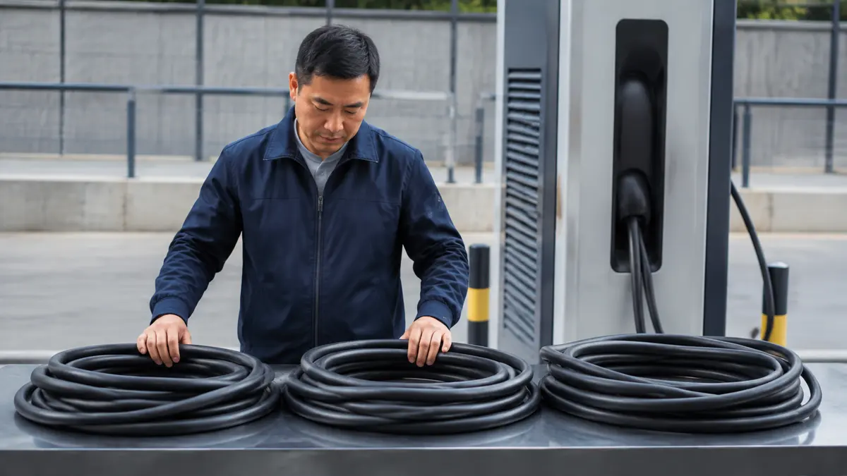 Public Charging Is Expanding: Why an EV Cable RFQ Must Separate AC, DC and Charging-Gun Cables
