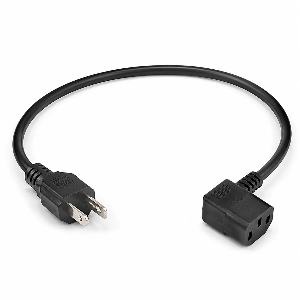 American Right Angle C14 Connector Power Cord (1 of 2)