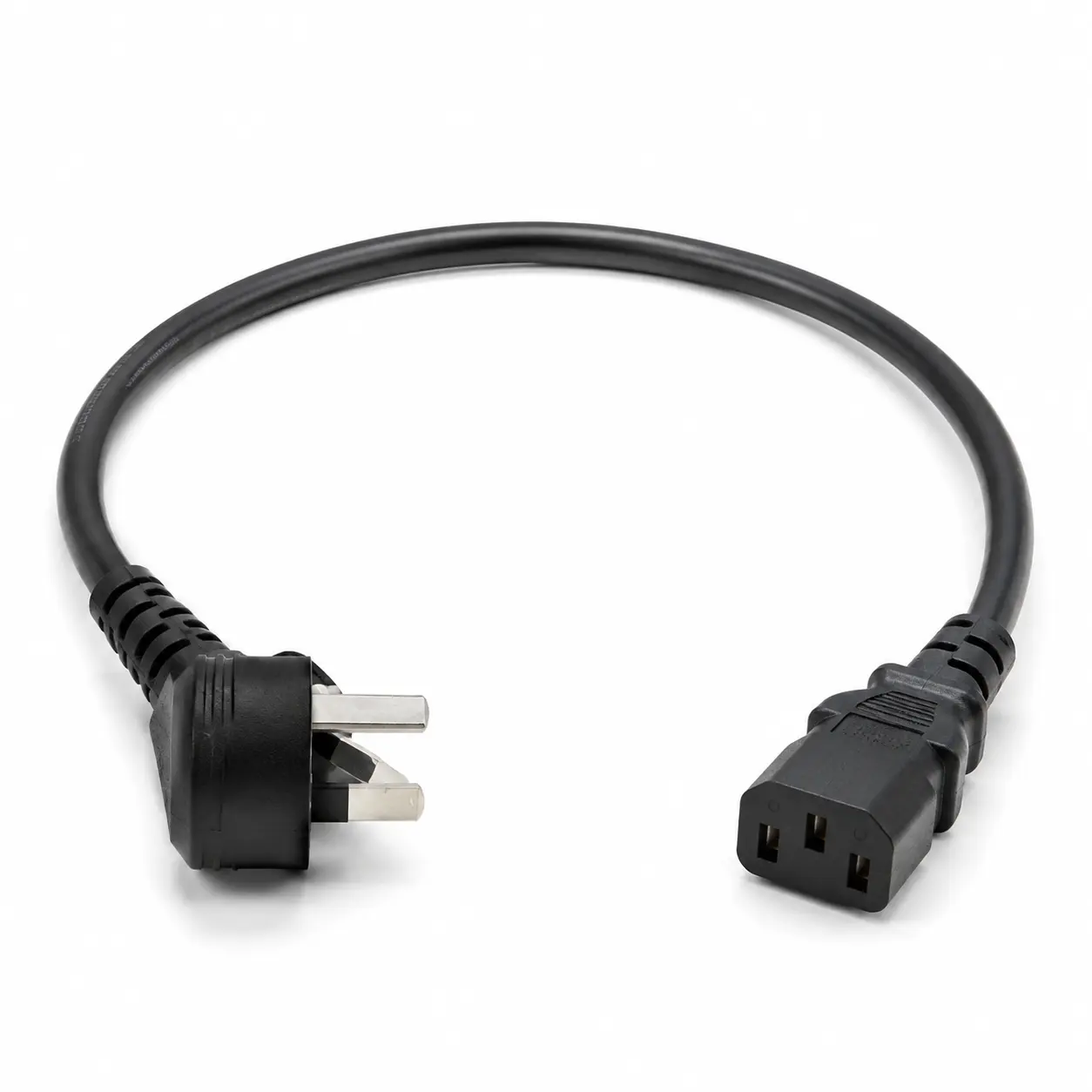 Australia Right Angle Three Prong Power Cord (1 of 2)