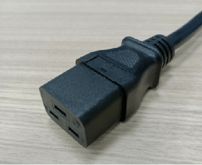 C19冷态16A品字尾电源线