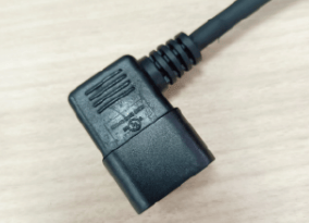 American Right Angle C14 Connector Power Cord