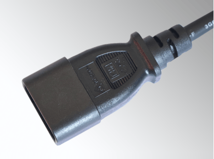 European C14 C13 Male Plug