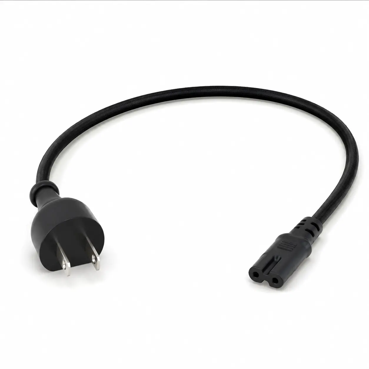 Round American Two Pin Power Cord (1 of 2)